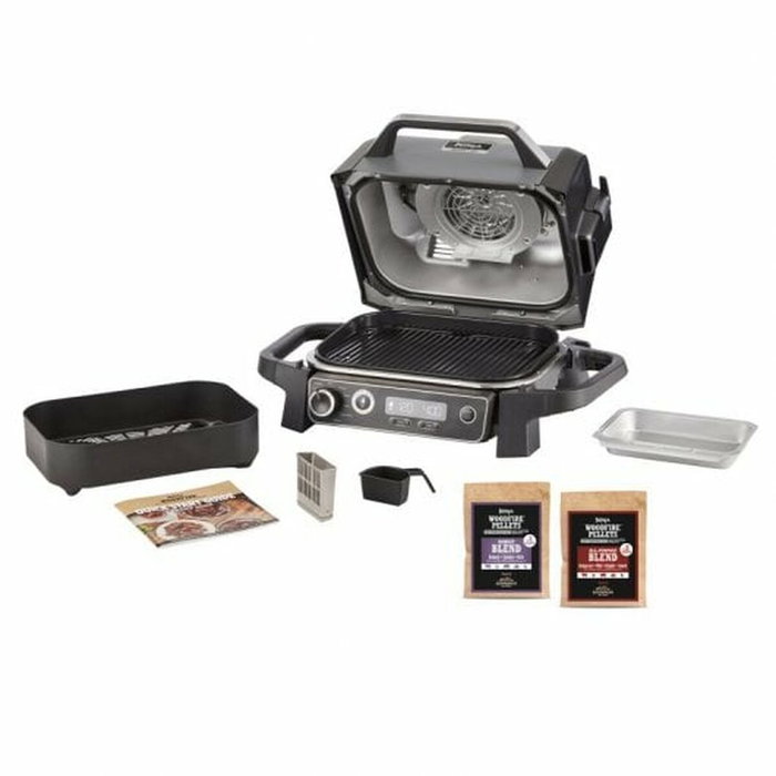 Ninja Woodfire OG701EU Noir et gris inox