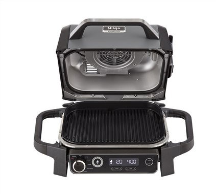 Ninja Woodfire OG701EU Noir et gris inox
