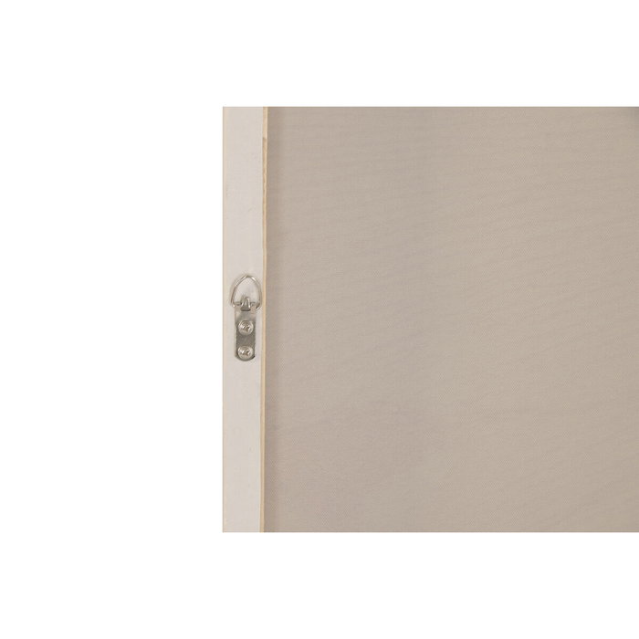 Home ESPRIT Toile Abstrait Homme Moderne Beige Moka (2 Unités)
