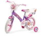 Toimsa Bicicleta Paw Patrol pour Fille 14" - Vélo Enfant 4 à 6 Ans (36 Moins) - Violet