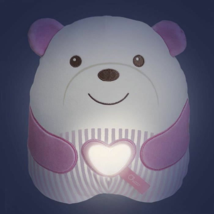 Chicco Peluche tendre Ourson - Rose