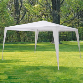 PAPILLON Pérgola Papillón démontable blanche 3x3 m