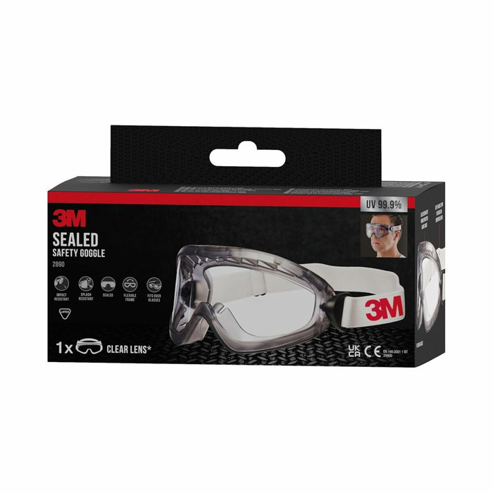 Lunettes de sécurité 3M 2890 Blanc Métal Polycarbonate