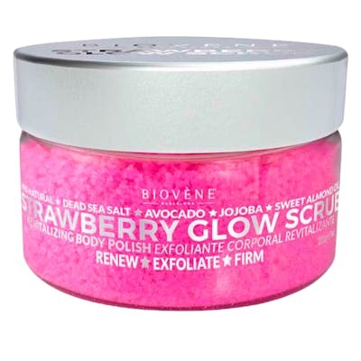 Biovene Strawberry Glow Scrub Exfoliant Corporel à la Fraise 200 g Biovene Strawberry Glow Scrub Exfoliant Corporel à la Fraise 200 g