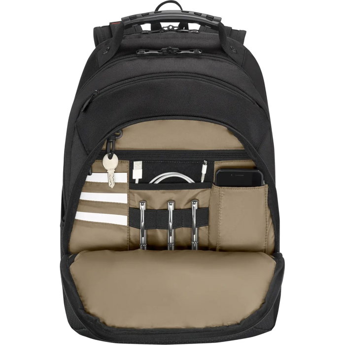 Wenger Legacy Black Series Sac à dos pour ordinateur portable 16 pouces, Noir