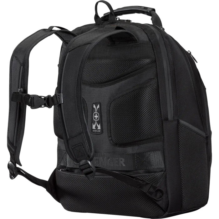 Wenger Legacy Black Series Sac à dos pour ordinateur portable 16 pouces, Noir