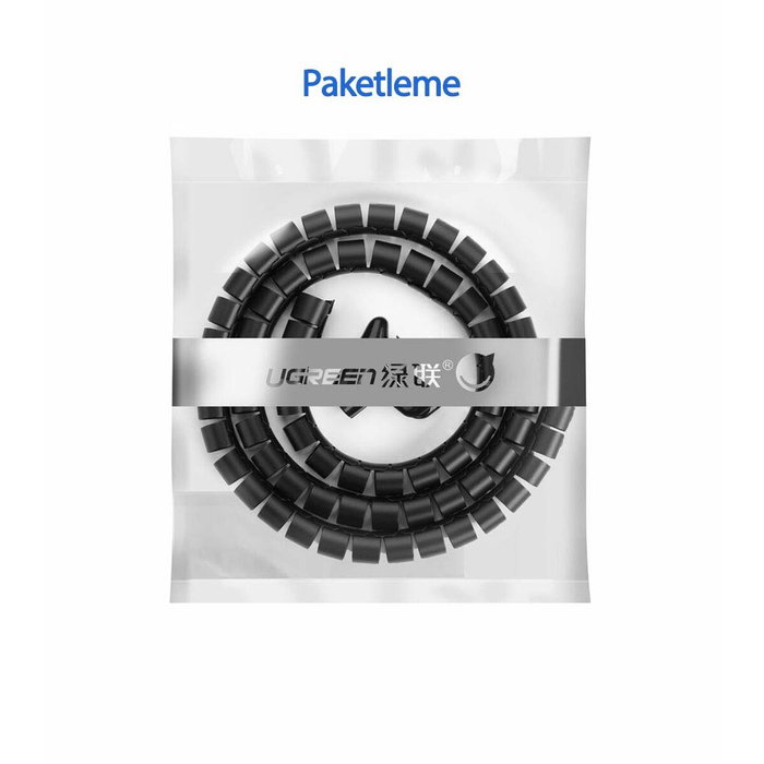 Attaches pour câble Ugreen 30818 Vert Polyéthylène Plastique