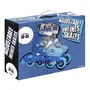 Stamp Rollers En Ligne Enfant Garçon Ajustables Taille 30-33 Bleu