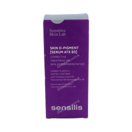 Sensilis Traitement Correcteur D-Pigment [SERUM ATX B3] Sérum Anti-Taches Niacinamide 10% Acide Tranexamique 2% 30 ml