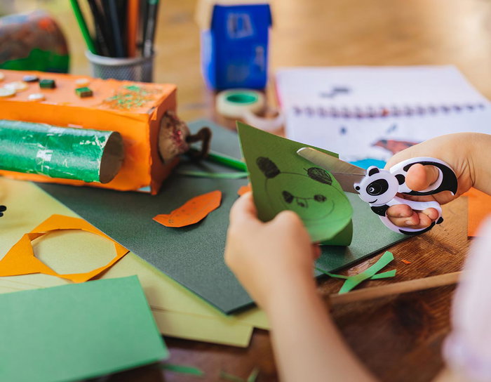 Fiskars Ciseaux pour enfants Panda 13cm