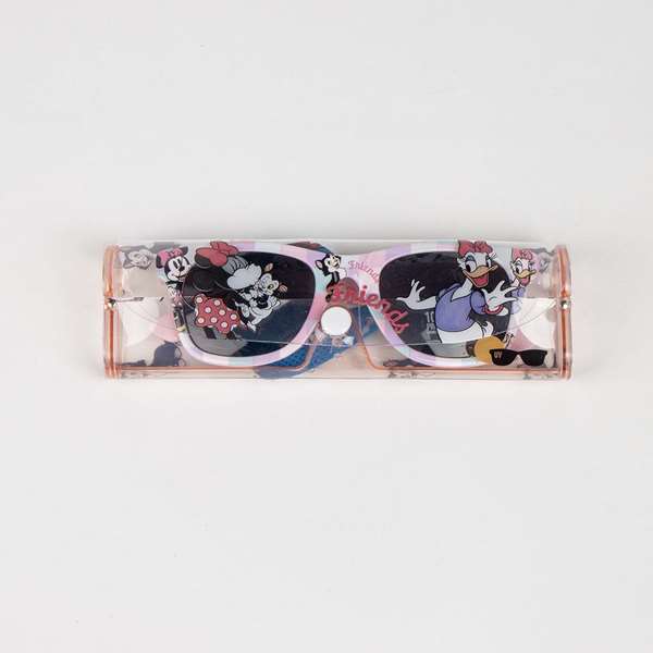 Disney T.Unica Gafas de sol Minnie, lunettes de soleil pour enfants, rouge