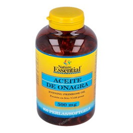 Nature Essential Huile d'onagre 500mg (10% GLA) 400 perles