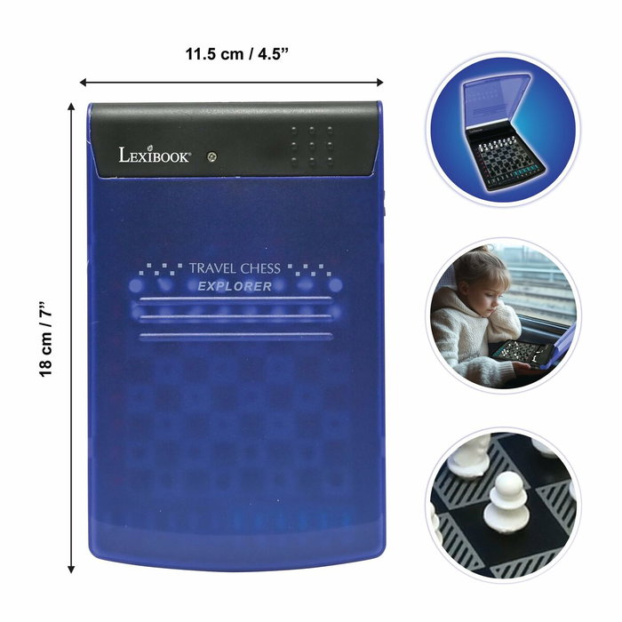 Lexibook Jeu d'échecs électronique de voyage Lexibook Jeu d'échecs électronique de voyage