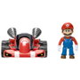JAKKS PACIFIC - Figurine Super Mario Kart Mario, du film, en PVC, 7 cm