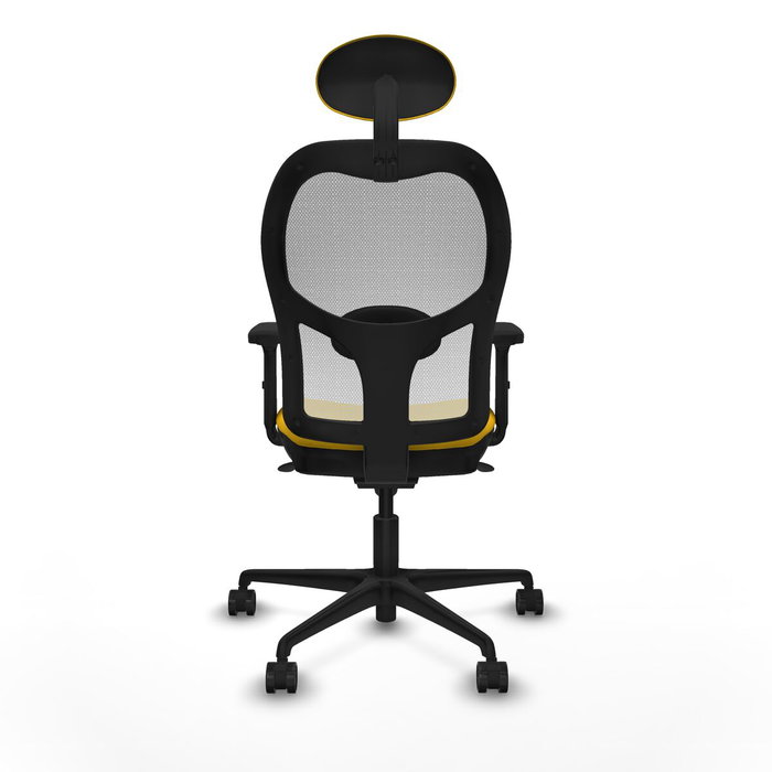 Piqueras y Crespo Chaise de Bureau Jorquera 2D036N1 Jaune