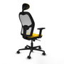 Piqueras y Crespo Chaise de Bureau Jorquera 2D036N1 Jaune