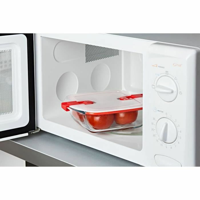 Pyrex Lot de 3 lunch box Cook & Heat 1 L en verre