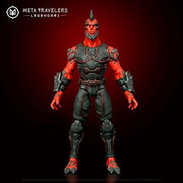 MetaTravelers Legendari Crimson Enforcer 18 cm
