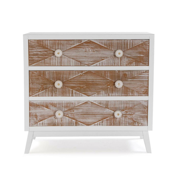 Commode Versa Sira Bois de pin Bois MDF 34 x 76 x 80 cm