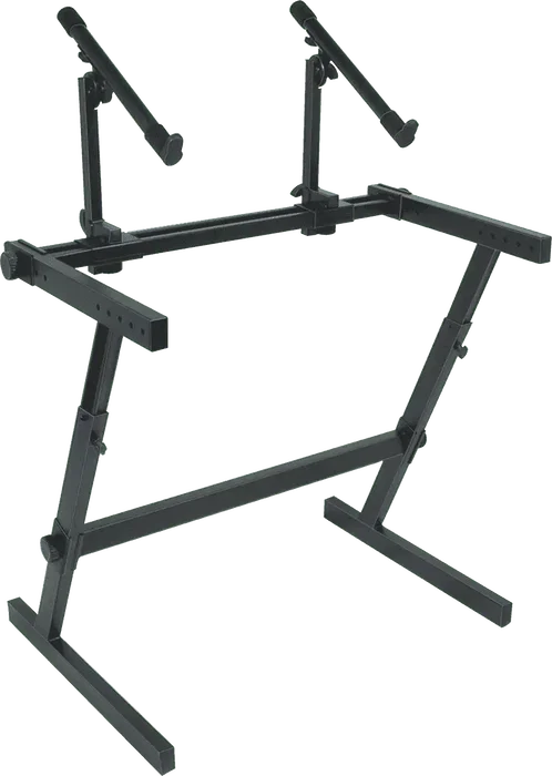 QUIKLOK Z726 Support Clavier Format Z 2 Niveaux Noir Acier QUIKLOK Z726 Support Clavier Format Z 2 Niveaux Noir Acier
