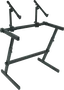 QUIKLOK Z726 Support Clavier Format Z 2 Niveaux Noir Acier