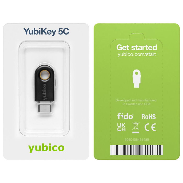 Yubico YubiKey 5C USB-C Noir