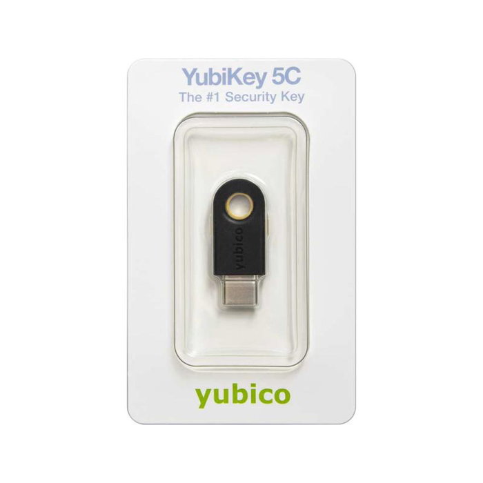 Yubico YubiKey 5C - Clé de sécurité USB à connecteur USB-C pour l'authentification à deux facteurs (2FA) Yubico YubiKey 5C - Clé de sécurité USB à connecteur USB-C pour l'authentification à deux facteurs (2FA)