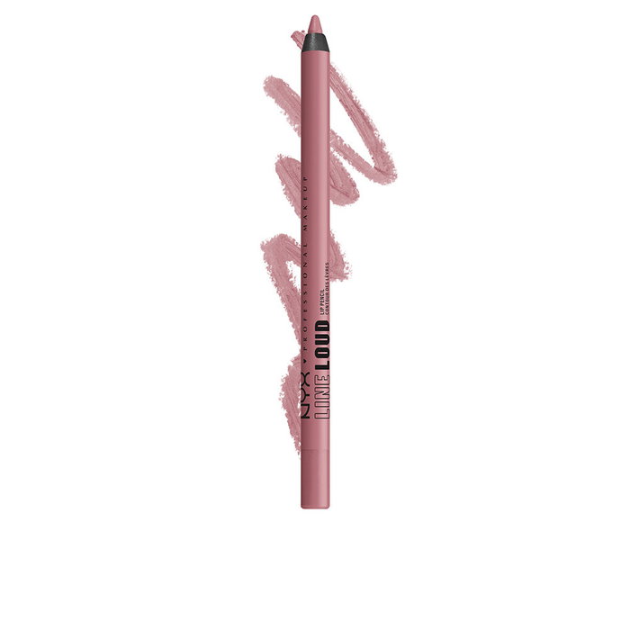 Nyx Professional Make Up Crayon à Lèvres LINE LOUD #13 - Fierce Flirt Maquillage longue durée, fini ultime, sans transfert enrichi en huile de jojoba et vitamine E