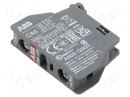 ABB CA5-10 Broches de support avec contacts NO et bornes à vis frontal