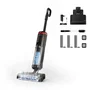 Polti RollySteam WD40C - Aspirateur balai laveur vapeur sans fil, avec brosse rotative, pour surfaces dures et tapis, autonomie 35 min