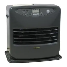 Inverter 5728 Poêle à pétrole électronique 3200 W, réservoir 7.2 L, thermostat programmable, détecteur CO2, sécurité enfant et antibasculement