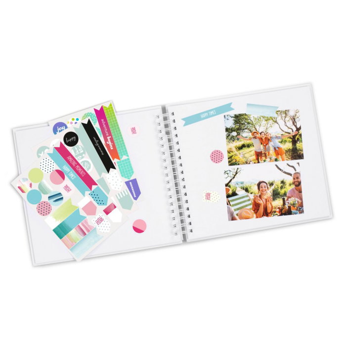 Hama Creative-Set Album Spiral DIY 28x24 avec 50 Pages Hama Creative-Set Album Spiral DIY 28x24 avec 50 Pages
