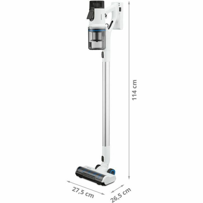 Medion P400 W Aspirateur Balai sans Fil, 26 kPa, Blanc et Bleu Medion P400 W Aspirateur Balai sans Fil, 26 kPa, Blanc et Bleu