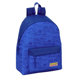 Cartable Sonic Bleu 33 x 42 x 15 cm