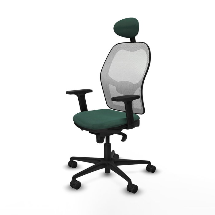 Piqueras y Crespo Chaise de Bureau avec Appui-tête Jorquera 2D036N1 Vert Piqueras y Crespo Chaise de Bureau avec Appui-tête Jorquera 2D036N1 Vert