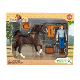 COLLECTA Forgeron et accessoires en boîte avec fenêtre