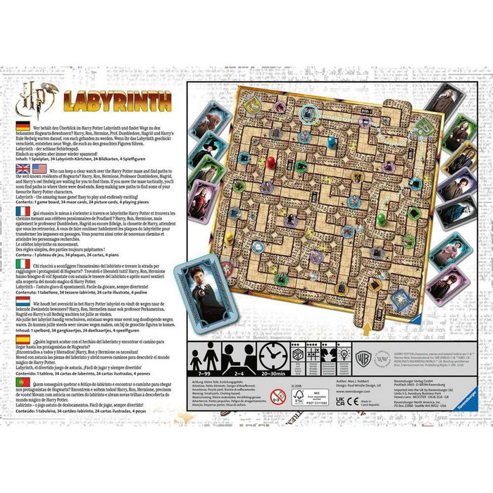 Ravensburger Labyrinthe Harry Potter, Jeu de société