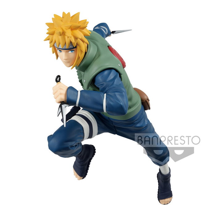 BANPRESTO Figure Minato Namikaze Vibration Stars – Naruto Shippuden – Hauteur 18 cm – Figurine de Collection BANPRESTO Figure Minato Namikaze Vibration Stars – Naruto Shippuden – Hauteur 18 cm – Figurine de Collection
