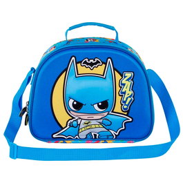 KARACTERMANIA Sac à dos porté-repas 3D Batman DC Comics - 25,5x10x20cm - Avec compartiment unique, bretelle réglable et design en relief