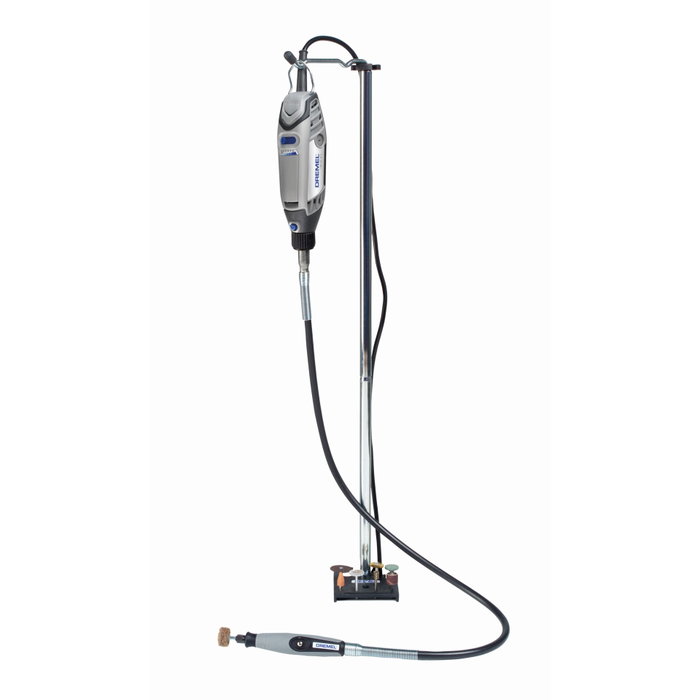 Dremel Support vertical de suspension 2222 - Gris - Acier Dremel Support vertical de suspension 2222 - Gris - Acier