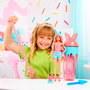Barbie Pop Reveal Fiesta De Animales Conejito Jcn87 Mattel - Poupée à surprises avec slime et thème milkshake - Collection Fiesta des animaux