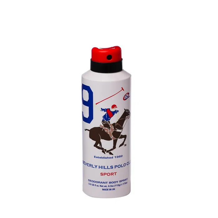 Beverly Hills Polo Club 1982 - Sport 9 Déodorant antitranspirant spray pour femmes Beverly Hills Polo Club 1982 - Sport 9 Déodorant antitranspirant spray pour femmes