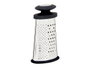 Kinvara Râpe en Acier avec Manche en Silicone Noir 8 x 15 x 4 cm (Set de 12)