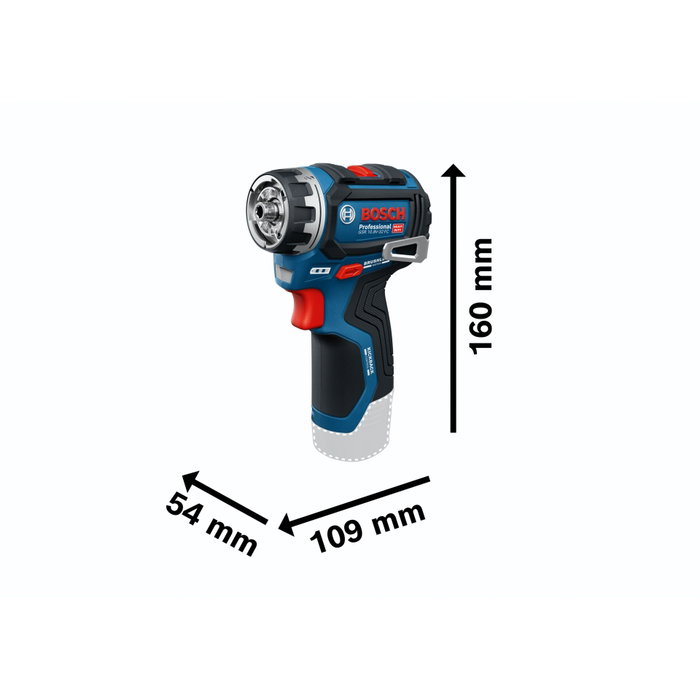Bosch Professional GSR 12V-32 FC Flexiclick - Perceuse-visseuse sans fil avec 2 batteries 2.0 Ah et accessoires