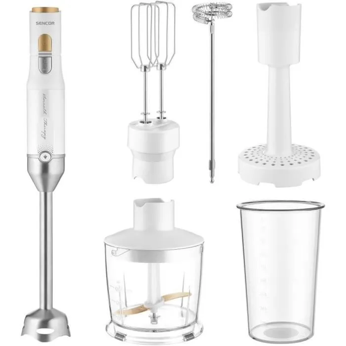 Sencor SHB 6441WH Mixeur plongeant 4 en 1