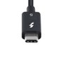 Startechcom Câble Thunderbolt 5 USB Type C 1m, 120Gbps, 240W, 8K 60Hz, Certifié, TBLT5MM1M240W