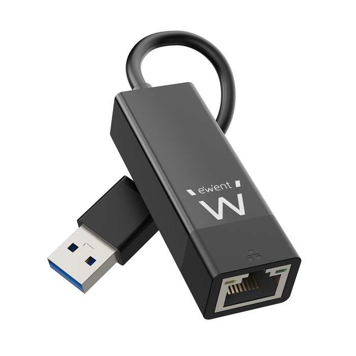 Ewent EW1017 Adaptateur USB 3.2 Gen1 Gigabit RJ45 Ethernet