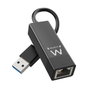 Ewent EW1017 Adaptateur USB 3.2 Gen1 Gigabit RJ45 Ethernet