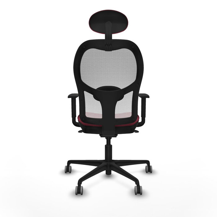 Piqueras y Crespo Chaise de Bureau avec Appui-tête Jorquera 1D036G1 Bordeaux