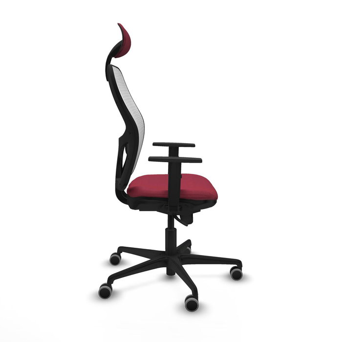 Piqueras y Crespo Chaise de Bureau avec Appui-tête Jorquera 1D036G1 Bordeaux